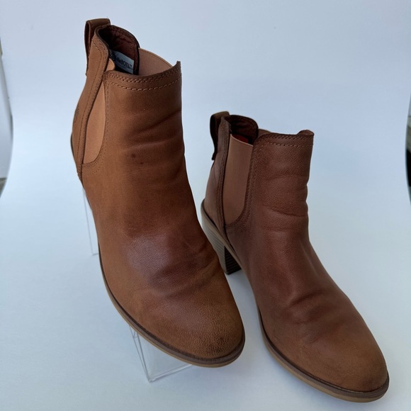 Timberland Brynlee Park Chelsea Boots Womens 7 Brown Leather Western - Picture 3 of 13
